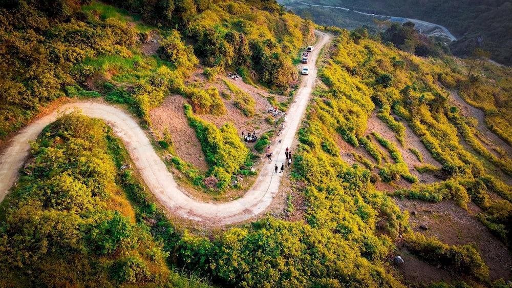 During October, wild sunflowers bloom in brilliant golden waves across the mountainous landscape surrounding Thang Hen Lake (Source: TRUNG T&Acirc;M VĂN H&Oacute;A V&Agrave; TH&Ocirc;NG TIN DU LỊCH CAO BẰNG)